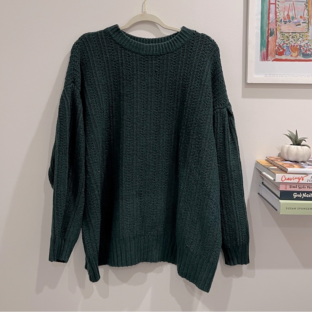 Ava and Viv Sweater with sleeve detail